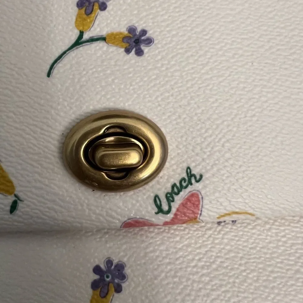 Coach chic floral